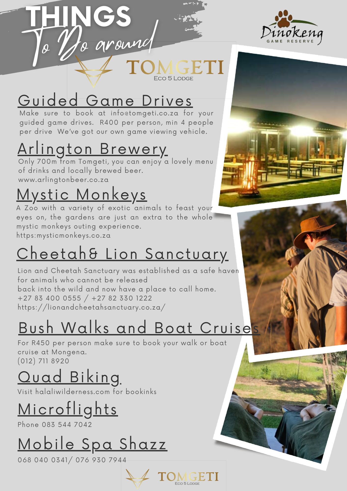Things to do around Tomgeti